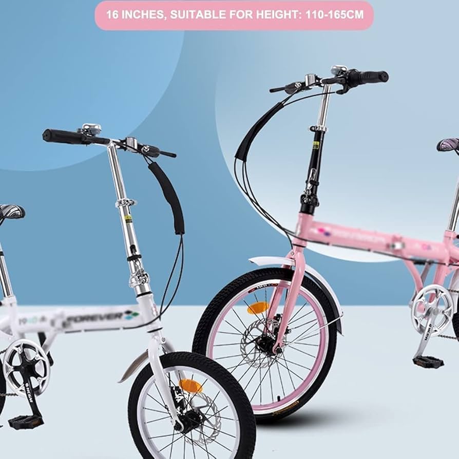 16-inch Foldable Bikes Student Bike Boy Bike, Foldable Bike
